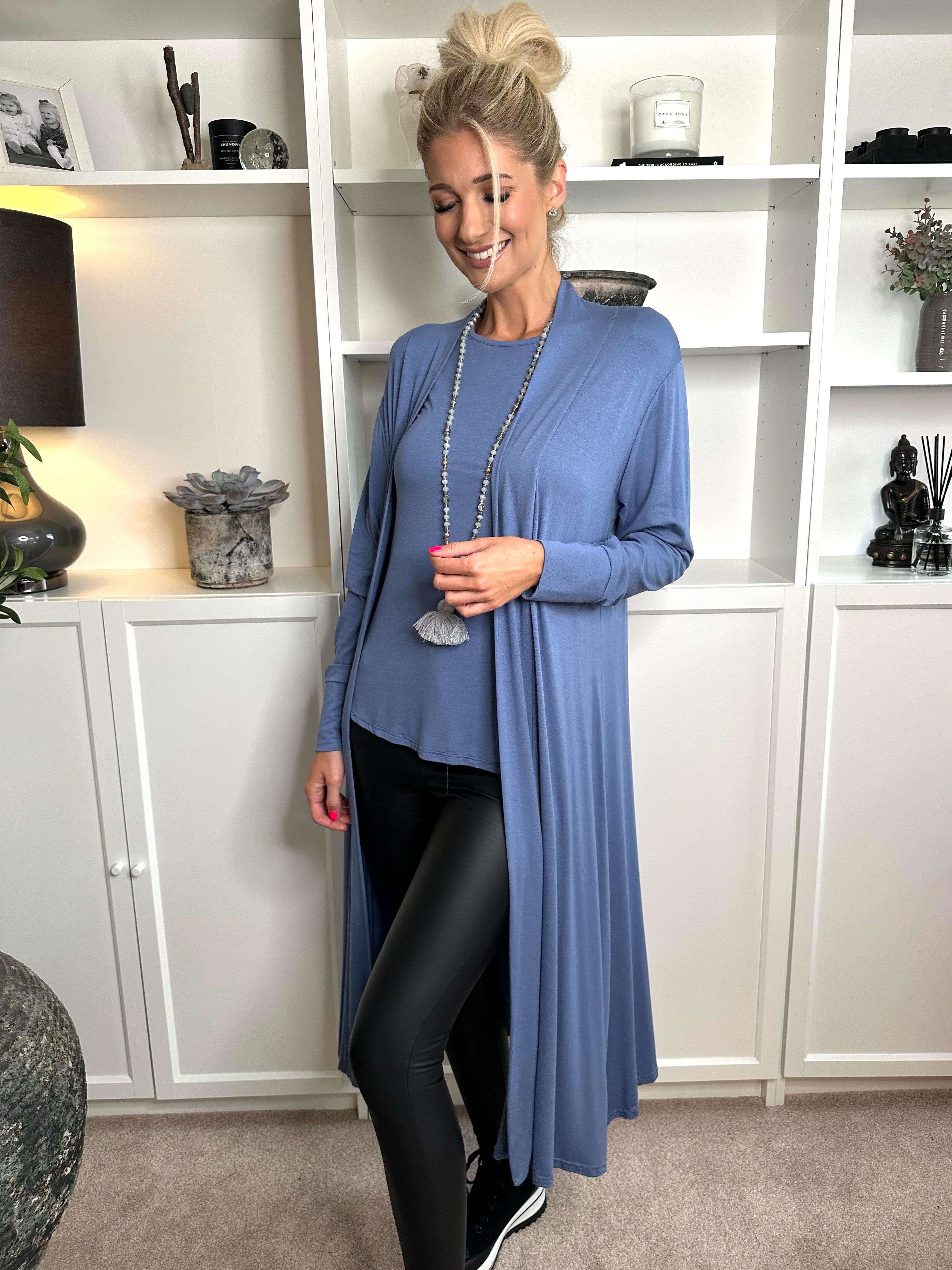 Mikkala - Lang basic cardigan (bestseller)